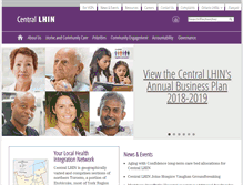Tablet Screenshot of centrallhin.on.ca